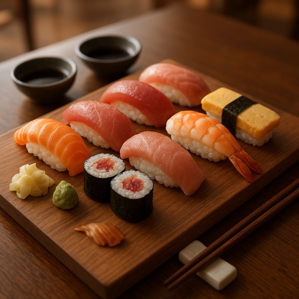 Sushi assortment